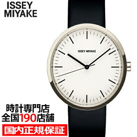 ISSEY MIYAKE ウオッチ 20周年 限定モデル エリプス 楕円 NYAP701 メンズ レディース 腕時計 電池式 クオーツ 革ベルト 深澤直人デザイン