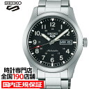 【20時〜ポイント最大58倍＆10%OFFクーポン】セイコー 5スポーツ FIELD SPORTS STYLE フィールドスポーツ スタイル SBSA111 メンズ 腕時計 メカニカル 自動巻き ブラック 日本製