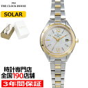 【ポイント最大56倍＆最大2000円OFFクーポン！】《12月1日発売》ザ・クロックハウス スマイルダイヤモンド 2025 限定モデル 冬のきらめき LBC1008-WH3ALIM レディース 腕時計 ソーラー 3針 白蝶貝ダイヤル
