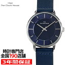 【15日限り抽選還元＆ポイント最大54倍＆最大2000円OFFクーポン！】ザ・クロックハウス MCA5002-NV1B メンズカジュアル メンズ 腕時計 クオーツ 紺レザー ネイビー リーズナブル THE CLOCK HOUSE