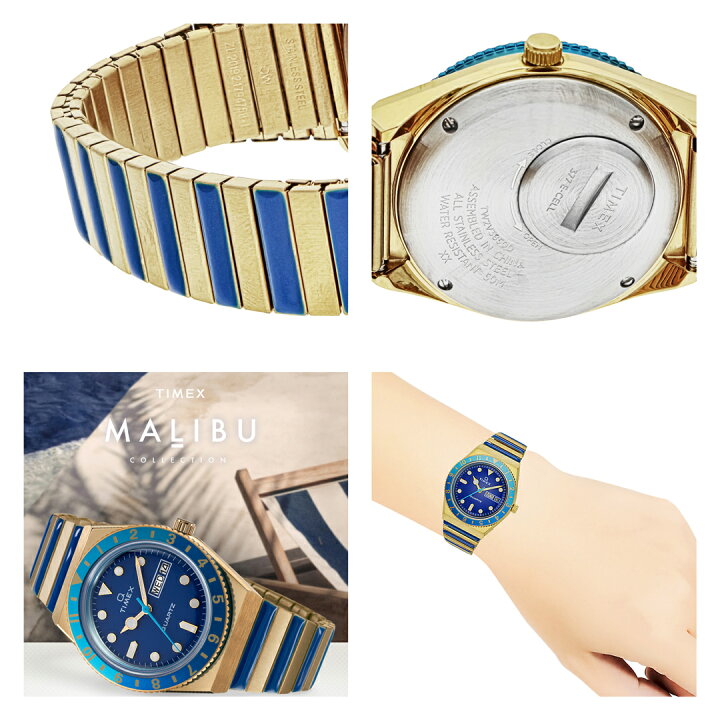 楽天市場】《選べる4色》タイメックス Q TIMEX マリブ BCRF メンズ 