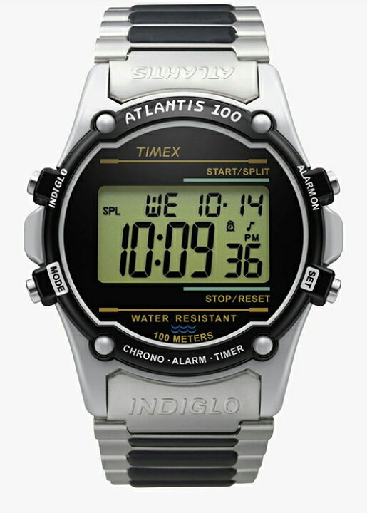 楽天市場】TIMEX タイメックス ATLANTIS アトランティス 100 TW2U31100 