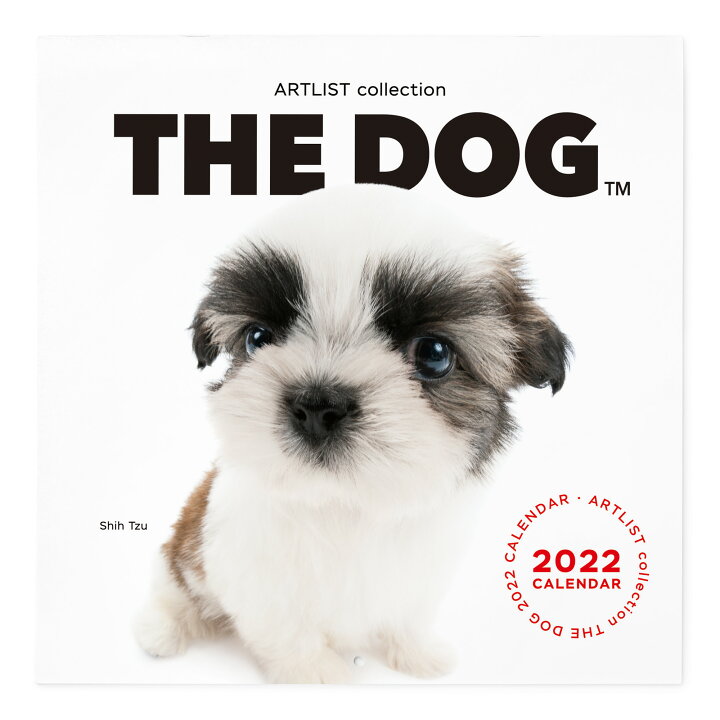 楽天市場 送料無料 The Dog公式ストア The Dog 22年 カレンダー 大判サイズ シーズー 動物 いぬ イヌ 犬 猫 カレンダー 壁掛 The Dog Store 楽天市場店