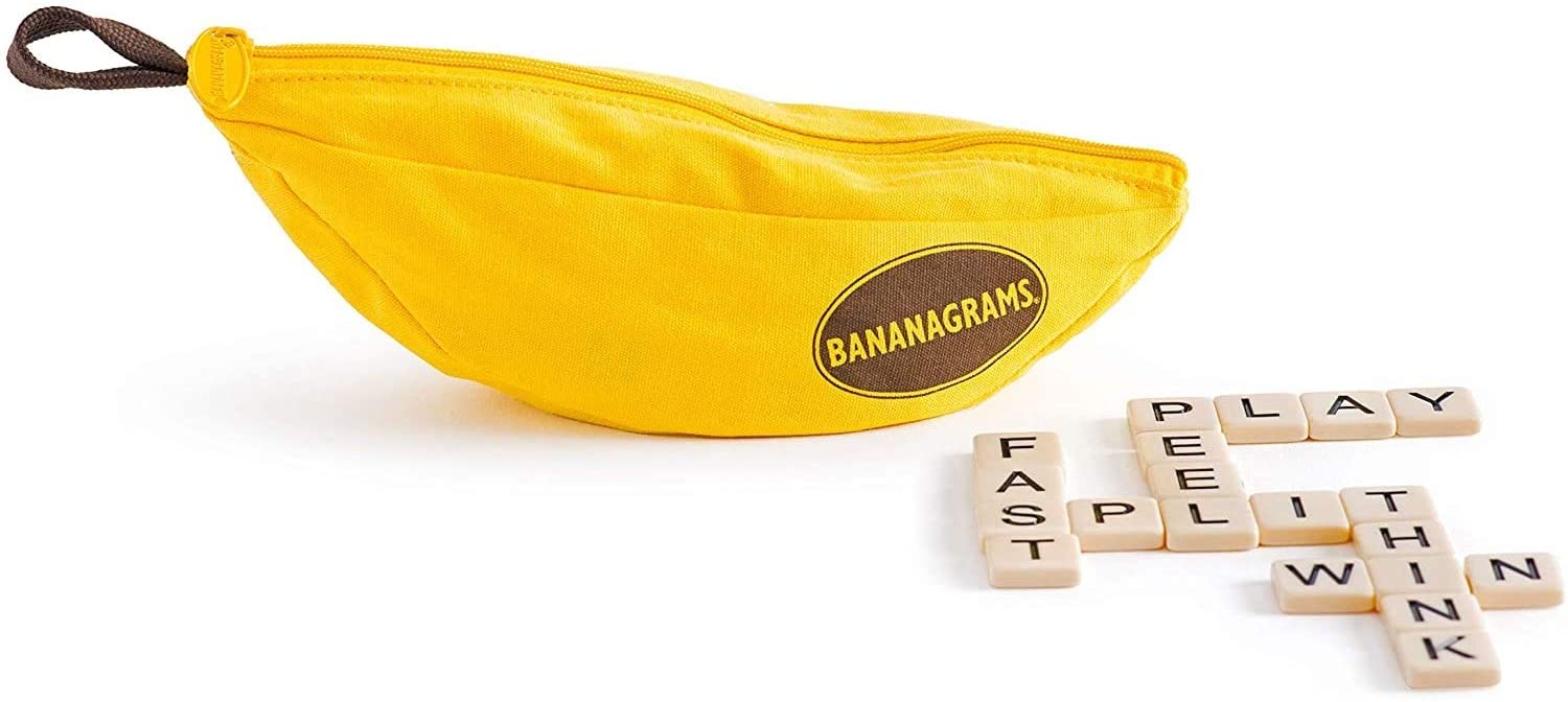 手持ちのタイルを自由に配置して 自分だけのクロスワードを作ろう Classic 送料込 Bananagrams クラシック プレゼント ギフト 人気急上昇 バナナグラム 英語ゲーム 誕生日