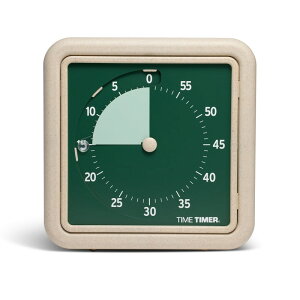 ��������!�I�^�C���^�C�}�[ TIME TIMER �yRETRO Eco Edition 19cm 60���^�C���^�C�}�[ ���g�� �G�R�G�f�B�V���� �����h(�O���[��) ���ԊǗ��z TTA1-EL-W ���K�i