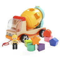 送料無料!！Top Brigth 【ぐるぐるミキサー車の型はめパズル プルトイ】 120308 正規品
