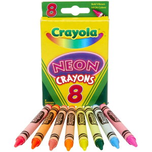 N Crayola yG lIJ[N 8F Neon Crayonsz 523418 Ki