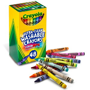 !IN Crayola yG łƂN 48F Ultra Clean Washable Crayonsz 526948 Ki