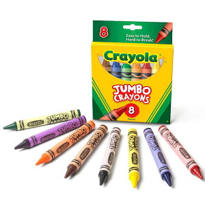N Crayola yG W{N 8F Jumbo Crayonsz 520389 Ki