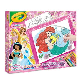 送料無料!！クレヨラ (Crayola) 【ライトアップ トレースパッド ディズニープリンセス】 お絵かき トレーサー ぬりえ お姫さま 6歳 042597 正規品