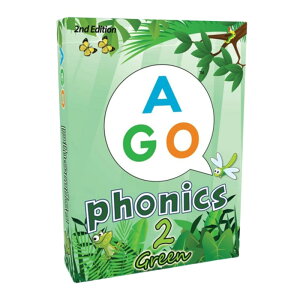 AGO G[S yJ[hQ[ tHjbNX O[ (x2) 2 AGO Card Game Phonics Green (Level2) 2nd Edition p  Q[ z Ki