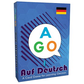 AGO エーゴ 【カードゲーム ドイツ語学習版 AGO Auf Deutsch 1 AGO Card Game 教材 ゲーム 】 正規品