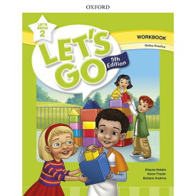 送料無料！【Let's Go 5th Edition Let's Begin 2 Workbook with Online Practice】ワークブック