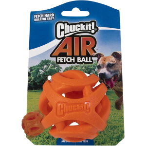 チャキット Chuckit! 【エアフェッチボール ミディアム Chuckit! Air Fetch Ball Medium 犬用玩具 呼吸を妨げない穴あきボール (ボールランチャーM対応)】 31932D 正規品