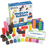 送料無料!！ラーニング・リソーシズ Learning Resources【MathLinkシリーズ 算数パズル キューブ ブロッ…