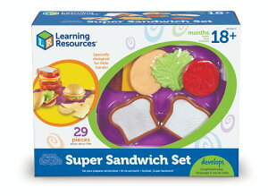 ��������!�I���[�j���O�E���\�[�V�Y Learning Resources�y�I���W�i���T���h�E�B�b�`���o�[�K�[�Z�b�g �܂܂��ƃZ�b�g 29�s�[�X�z LER9261-D ���K�i