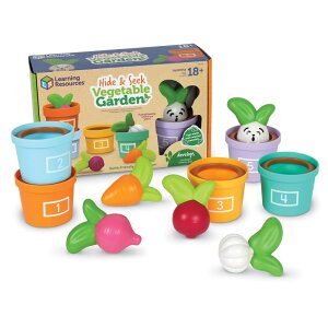 !I[jOE\[VY Learning ResourcesyƖ؂̂ Hide&Seek Vegetable Garden  Fсz LER3604 Ki