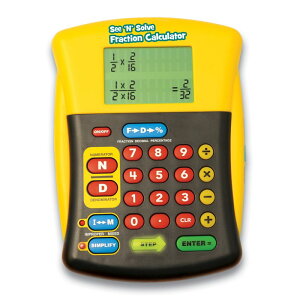 !I[jOE\[VY Learning Resourcesyywׂ镪d See eNf Solve Fraction Calculator vZ@ Z ̌vZłdz EI8479 Ki