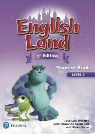 送料無料！最新版 小学生向け英語コース【 English Land 2nd Edition 5 Student Book 】