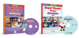 送料無料！【Super Simple Songs DVD ハロウィーン + クリスマス DVD セット】Super Simple Songs - Halloween + Christmas DVD (Japan Edition)