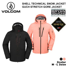 ＼2023・2024年新作／ Volcom/ボルコム スノーボードウエア ジャケット VOLCOM SHELL TECHNICAL SNOW JACKET GUCH STRETCH GORE JACKET スノーボード ウエア 防水ジャケット ゴアテックス ゴア GORE防水ウェア バックカントリー仕様 SNOWBOARD 正規品