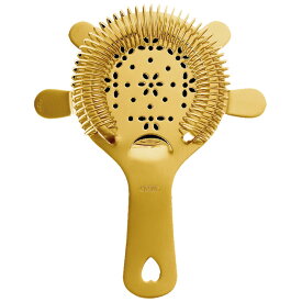 【ストレーナ】【ユキワ カクテルストレーナー ゴールド】バーテンダー カクテル用品 バー用品 ミキシンググラス バーツール