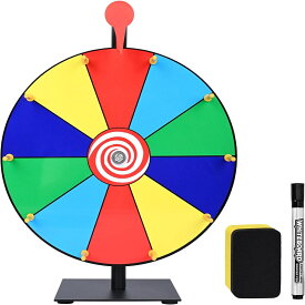 【 新年セール】【300円OFF 限定クーポン配布中】 ルーレット おもちゃ 卓上 床置き ルーレットホイール 10分割 30cm ゲームルーレット