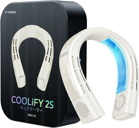 ネッククーラー TORRAS COOLIFY 2S 正規品 冷却プレート 首掛け扇風機 ネックファン 羽なし 携帯 扇風機 強力 冷却 長時間 通勤 アウトドア ゴルフ 釣り 屋外 作業 熱中症対策 ブラック