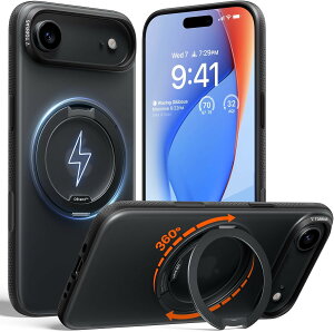 y|Cg15{Iz TORRAS iPhone17 / iPhone17Pro / iPhone17ProMax / Air P[X O X^h Ostand O3 Fitness MagSafeΉ Ki ϏՌ Xgbvz[t Yی  }bg ubN