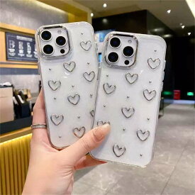 iPhoneケース iPhone17ケース スマホケース シルバー おしゃれ クリア 透明 スマホカバー iPhone16ケース iPhone16proケース iPhone16promaxケース iPhone15ケース iPhone15proケース iPhone15promaxケース iPhone14ケース 携帯カバー 携帯ケース アイフォンケース