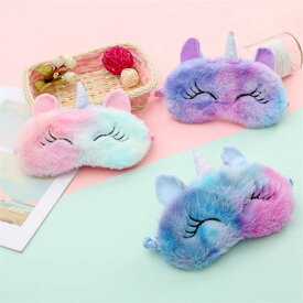 アイマスク キッズ ユニコーン 子供アイマスク ふわふわ もこもこ 安眠グッズ 癒し 快眠 入眠 安眠 寝具 生活 姫 友達 誕生日 小学生 中学生 高校生 プレゼント