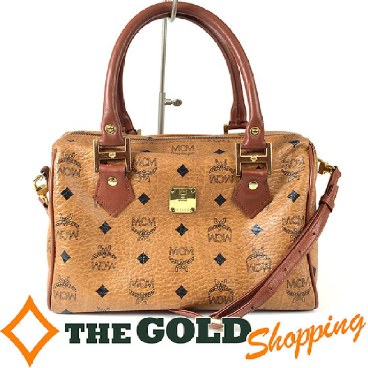 楽天市場】エムシーエム MCM ミニボストン ショルダー 2WAY [バッグ 