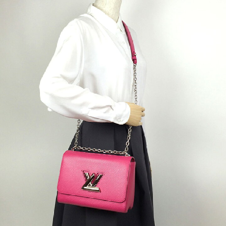楽天市場】ルイヴィトン LOUIS VUITTON エピ ツイストMM ホットピンク 