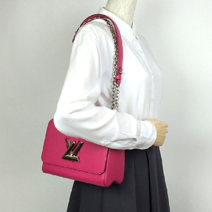 楽天市場】ルイヴィトン LOUIS VUITTON エピ ツイストMM ホットピンク