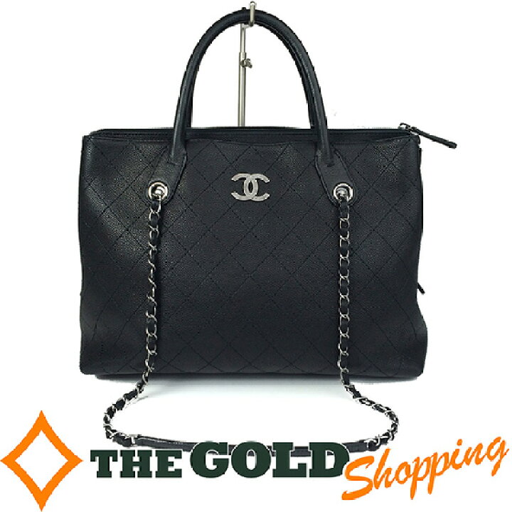 楽天市場】シャネル CHANEL キャビアスキン ワイルドステッチ 2WAY  