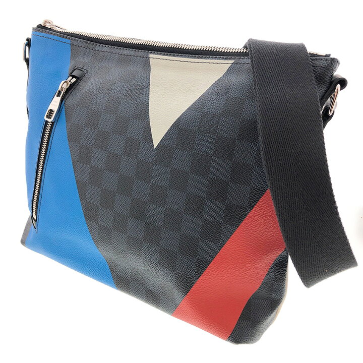 楽天市場】ルイヴィトン LOUIS VUITTON ミックPM ダミエ・コバルト 