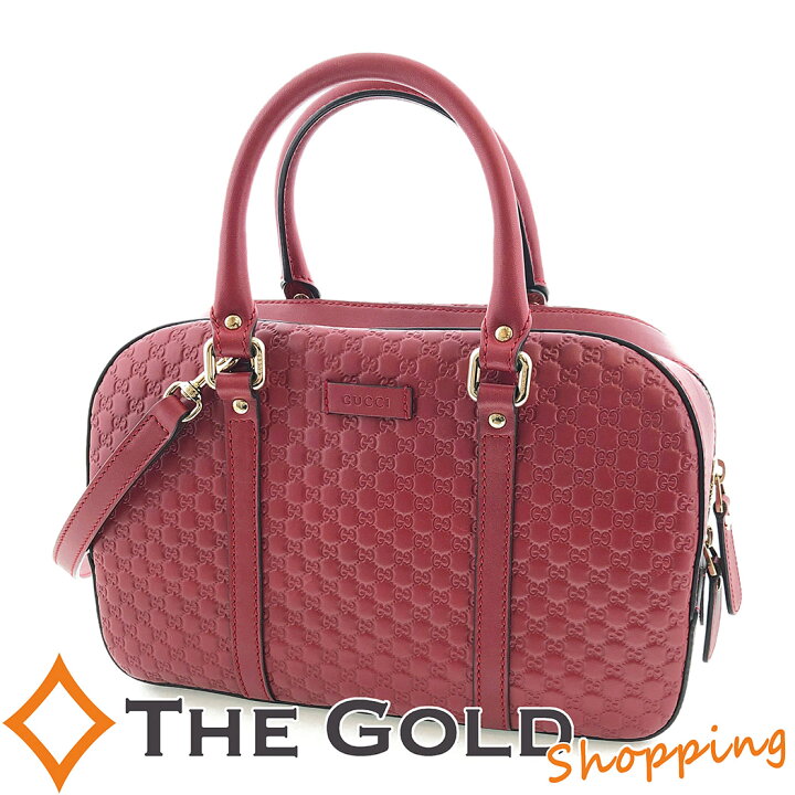 楽天市場】グッチ GUCCI マイクログッチシマ 2WAY ミニボストン 斜め 