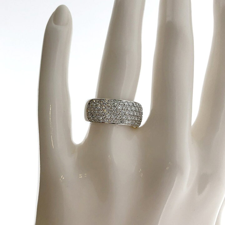 楽天市場 中古 カルティエ パヴェ ダイヤ リング 49 メーカー仕上済 750wg ホワイトゴールド B Cartier ジュエリー アクセサリー 指輪 ギフト プレゼント ご褒美 ザ ゴールド The Gold ショッピング