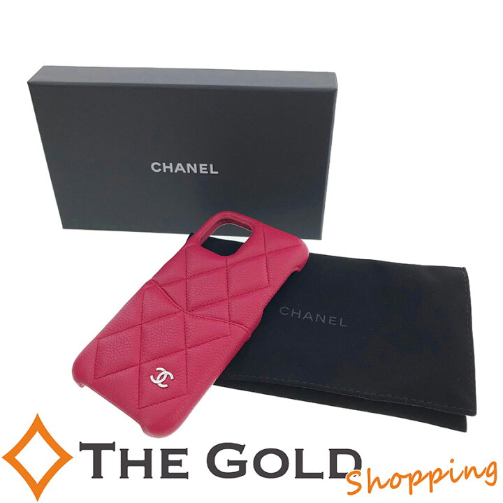 楽天市場】シャネル CHANEL iPhoneケース 11Pro キャビアスキン 