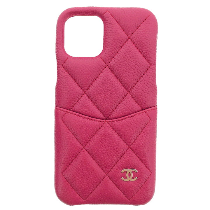 楽天市場】シャネル CHANEL iPhoneケース 11Pro キャビアスキン 