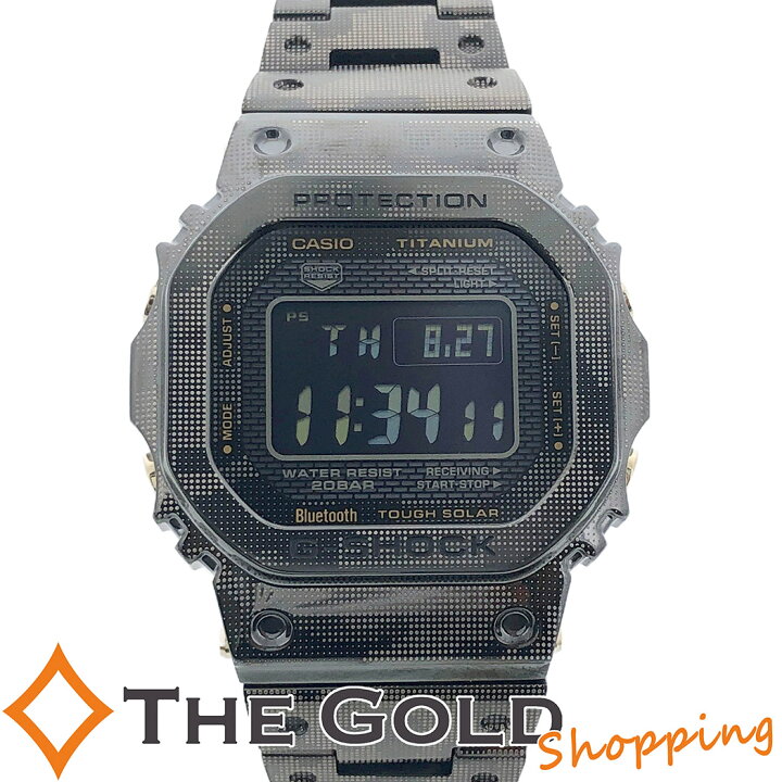 楽天市場】CASIO Gショック 電波ソーラー チタン カモフラージュ 迷彩 