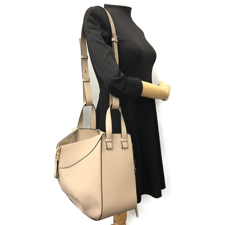 楽天市場】ロエベ LOEWE ハンモック バッグ スモール サンド 
