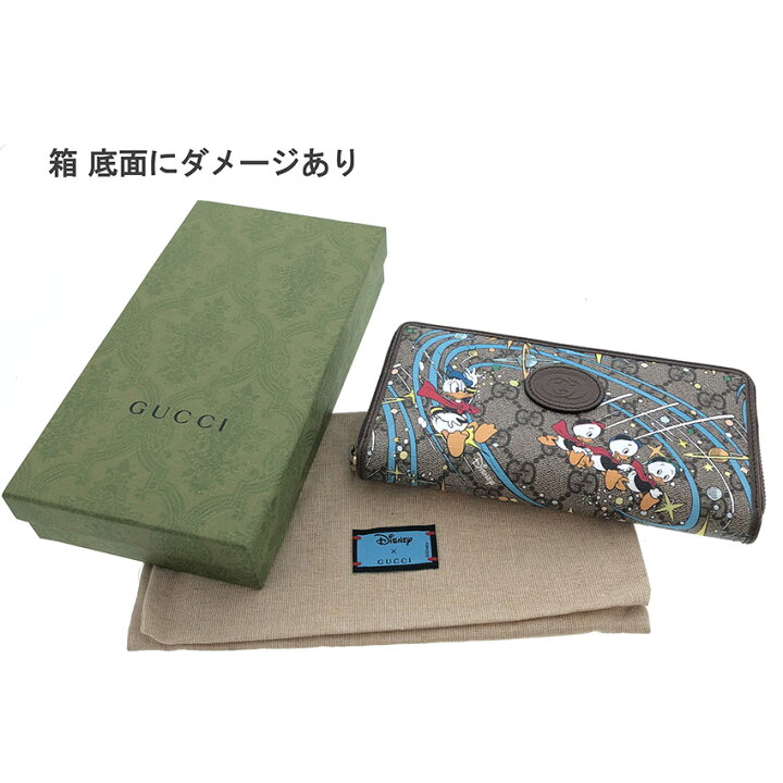 楽天市場】GUCCI ディズニー コラボ ドナルドダック ジップアラウンド  