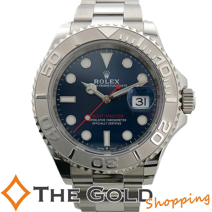楽天市場】ROLEX☆ヨットマスター 126622 2022年 新ギャラ ブルー 青 