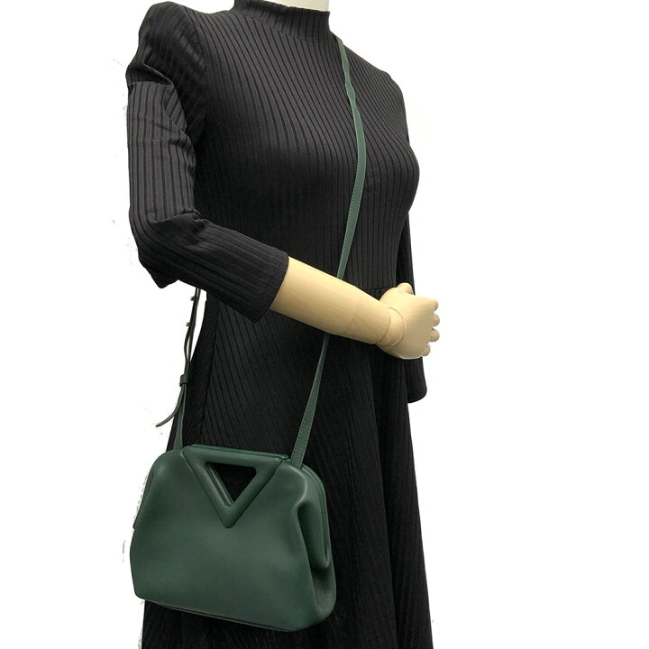 楽天市場】BOTTEGA VENETA□ポイント 2WAYバッグ ダークグリーン 深緑 