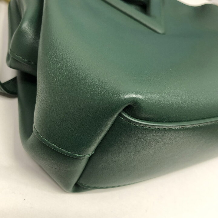 楽天市場】BOTTEGA VENETA□ポイント 2WAYバッグ ダークグリーン 深緑 
