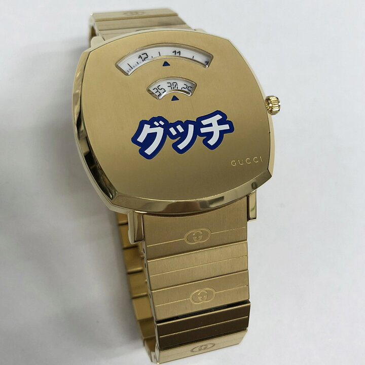 楽天市場】グッチ□グリップ ウォッチ 38mm 日本限定 157.3 YA157428 