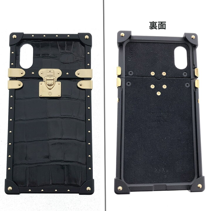 ルイヴィトン アイトランク ストラップ付 iphoneX/Xsアイフォンケース  