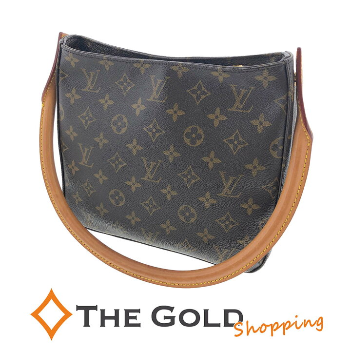 楽天市場】LOUIS VUITTON モノグラム ルーピングMM M51146 ハンドル 