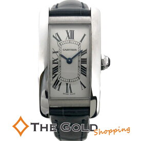 Cartier タンク アメリカン SM WSTA0016 カルティエ 腕時計 レディース ウォッチ女性用 【中古】